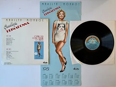 Marilyn Monroe  Goodbye Primadonna  1981 LP + Calendar Poster VG+/VG • $15.95