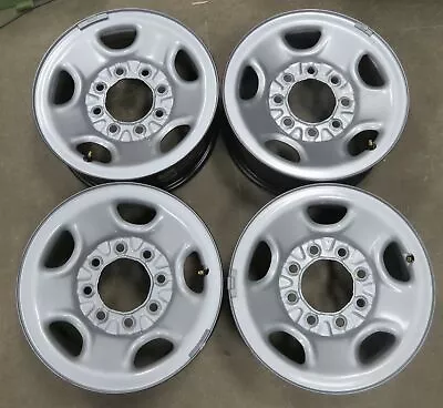 $299.99 • Buy 03-22 Chevy Express Van 1-10 Silverado 2500 Truck 8 Lug 16  OE Gray Steel Wheels