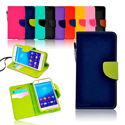 $7.49 • Buy New Diary Wallet Case Cover For SONY XPERIA Z5 & Z5 Compact