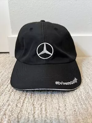 EUC MERCEDES-BENZ Hat Men In Black II Strapback White Embroidered • $15