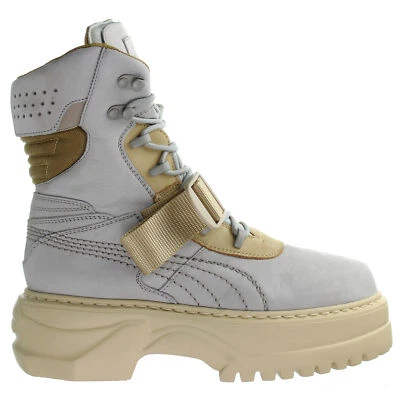 $472.98 • Buy Puma X Fenty Dove Lark Nubuck Winter Lace Up Multicolor Womens Boots 366280 02