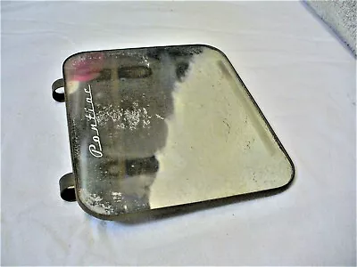 Vintage Used Pontiac Clip On Visor Mirror 6  X 5   • $9.95