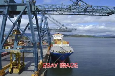 £1.80 • Buy Photo  Mv Hanse Courage At Greenock Container Terminal - 1 Mv Hanse Courage - Pa