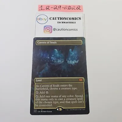 Cavern Of Souls - Borderless NM English MTG Double Masters 2022 (Box2) • $47