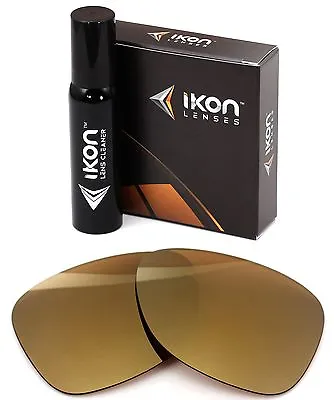 Polarized IKON Iridium Replacement Lenses For Oakley Dispatch 2 24K Gold Mirror • $35.90