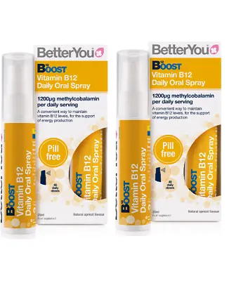 2 X Better You Boost B12 Oral Spray BetterYou • £17.49