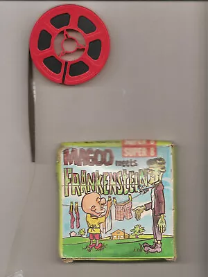 Vintage Super 8 Film  Mr Magoo Meets Frankenstein  United Arista • $22