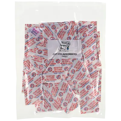 $16.99 • Buy NEW 2000cc Oxygen Absorbers Oxyfree Long Term Food Storage Saver Food Magic Seal