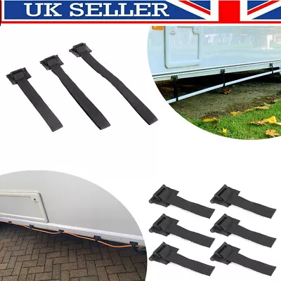 Caravan Waste Water Pipe Support Straps / Power Cable & Fresh Water Pipe Strap • £9.89