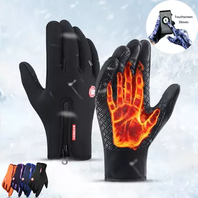  Winter Gloves Touch Screen Riding Motorcycle Sliding Waterproof Sports Gloves  • $9.99