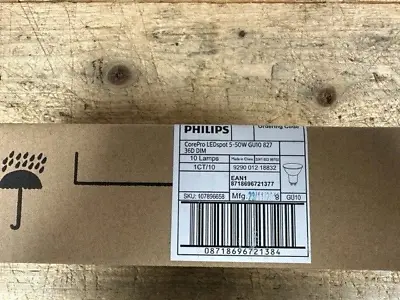 £30 • Buy Philips LED GU10 5W 827 (box Of 10)