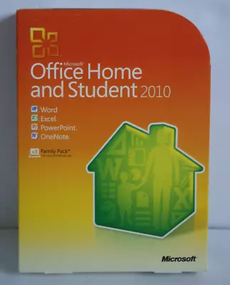 Microsoft Office 2010 Home And Student Family Pack With Product Key For Windows • $39.95