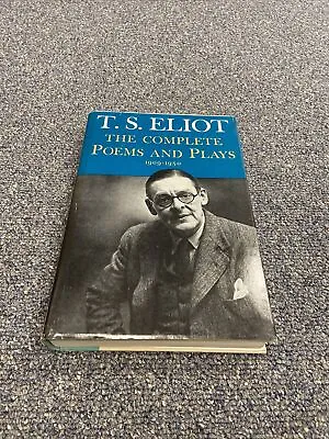 1971  T S Eliot: The Complete Poems & Plays 1909-1950  HC/DJ Harcourt Brace • $15.95