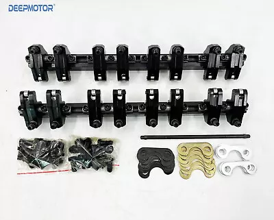 Deepmotor Aluminum 1.6 Ratio Shaft Mount Roller Rocker Arm  Chevy SBC 350 400 • $229.99