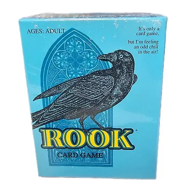 Vintage 2001 Rook (A Blaze Of Lightning) Card Game Hasbro Blue Raven New Sealed • $14.92