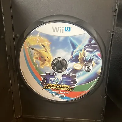 Pokken/ Pokkén Tournament [Pokemon] (Wii U 2016) Disc Only • $7.59