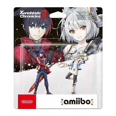 Nintendo Amiibo Xenoblade Chronicles 3: Noah & Mio (2-Pack) ✅ READY TO SHIP ✅ • $99