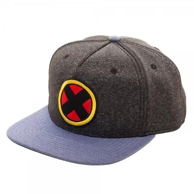 Marvel Universe X-Men Logo Snapback Flatbill Hat Cap • $22.95