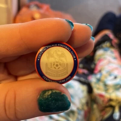 £11 • Buy Rare Old 2005 Crystal Palace Football Club Centenary Rnd Enamel Press Pin Badge