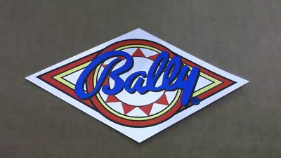 Classic Bally Pinball Machine Coin Door Decal BULK PURCHASE SAVE!  QTY (10) • $32.50