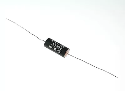 5x .25uF 400V DC Axial Metallized Paper Film Capacitor 400VDC .25mfd 400 Volts • $24.99