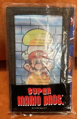 NOS Avon Super Mario Brothers Wallet 1990 Edition • $90