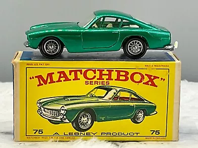 1960's Moko Matchbox #75 B Ferrari Berlinetta NMint In E3 Box All OrigN.O.S • $116