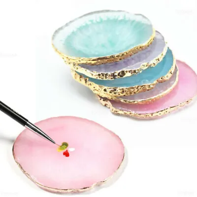 Resin Plate Nails Gel Display Nail Polish Palette Nail Art Painting Manicure  • $4.29