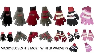 Winter United Gloves Manchester   Fans Unbranded Gifts • £5.99
