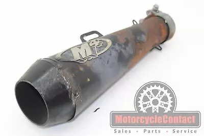 M4 EXHAUST CAN MUFFLER SLIP ON PIPE ~51mm *DENT* *RUSTED* • $45.49