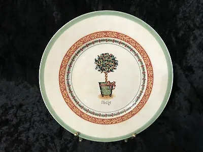 Villeroy Boch House Garden Festive Memories Topiary HOLLY 8 1/2  Salad Plate • $14.99