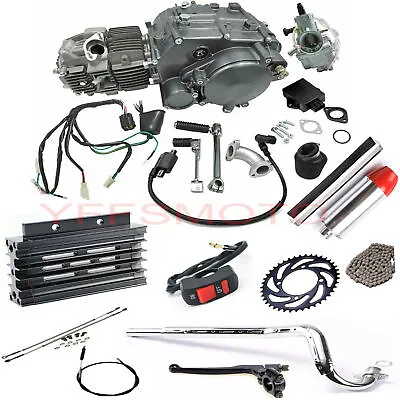 Lifan 150cc 4Speed Manual Clutch Engine Motor For Pit Dirt Bike CT70 CRF50 CT110 • $799.88