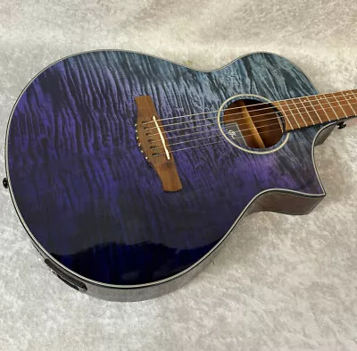 Ibanez AEWC32FM-PSF Acoustic Guitar In Purple Sunset Fade W/ Bag • $339.99