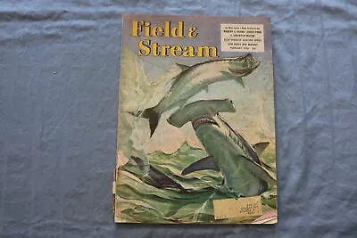 1953 February Field & Stream Magazine - New Boats And Motors Cover - Sp 5367w • $30