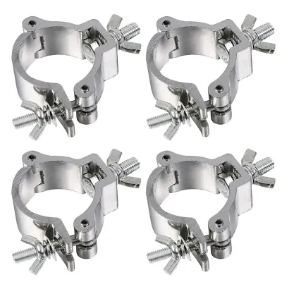 $19.98 • Buy 4PCS Stage Light Hooks Clamps Aluminum Truss O Clamp 2  Load 220LBs Fit F34