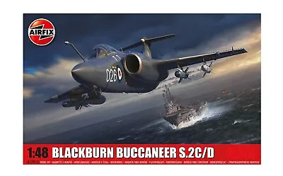 BNIB Airfix A12012 1:48th Scale Blackburn Buccaneer S.2C/D Model Kit. • £26