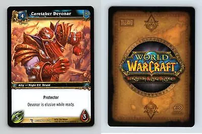 Caretaker Devonar #140/319 March Of The Legion Common Warcraft 2007 TCG Card • $2.09