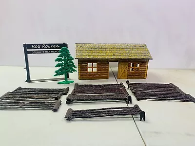 Vintage Marx Roy Rogers Double R Bar Ranch Unfinished Set  • $29.99