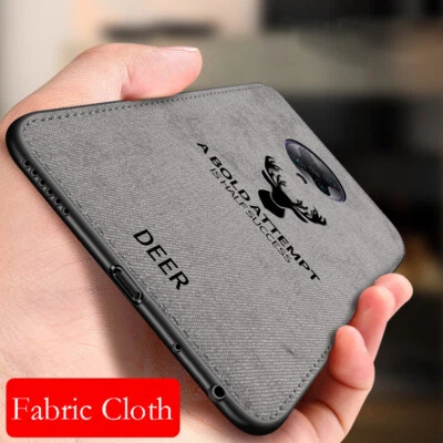 For Xiaomi Poco F2 Pro/Redmi K30 K20 Pro Shockproof Fabric Cloth Back Case Cover • $16.50