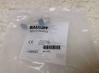 Balluff BKS-S109-RT04 Field Wire-able Connector BKSS109RT04 New (TB) • $29.99