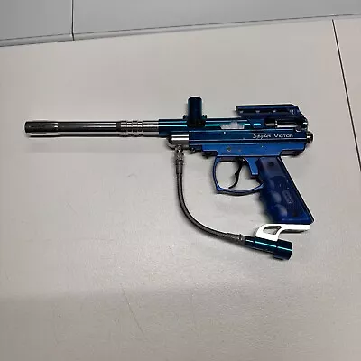  Spyder Blue Victor 2 Paintball Gun Semi Auto Mechanical Free Shipping • $40