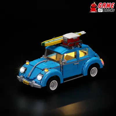 LED Light Kit For Volkswagen Beetle - Compatible With LEGO® 10252 Set • $46.14