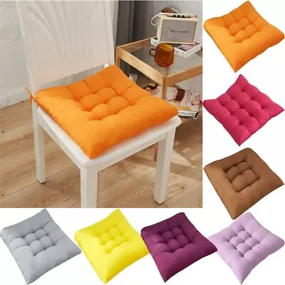 $11.31 • Buy Square Seat Pad Cushion Chair Pad Mat Garden Office Patio Home Room Decor /
