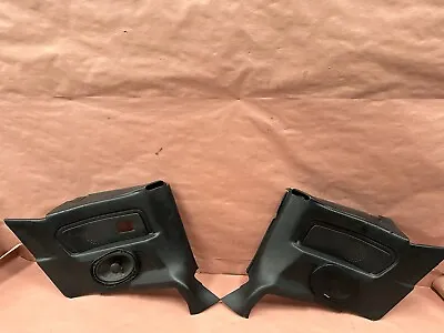 BMW 325i E30 Convertible Rear Left Interior Door Panel Black Pair OEM #88258 • $300.72