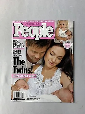 PEOPLE Magazine August 2008 - Britney Spears Brad Pitt • $15