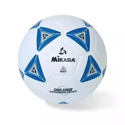 Mikasa Size 5 Deluxe Cushioned Soccer Ball Ages 12 And Up 27 Inch Diameter Wh • $24.92