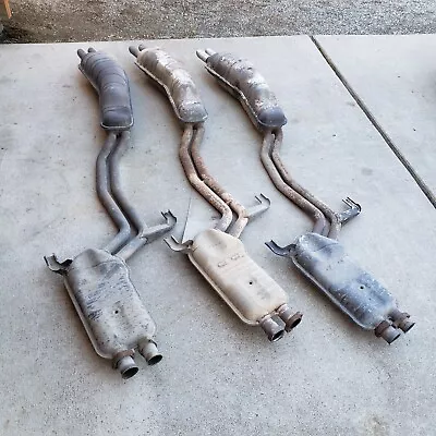 BMW E34 525i M50 Exhaust Muffler Final Section Cat Back PLEASE READ DESCRIPTION! • $500