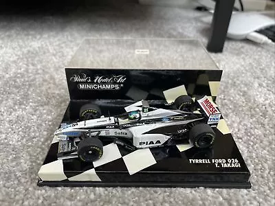 Minichamps Diecast 1/43 Tyrrell Ford 026 Takagi Grand Prix F1 • $12.43