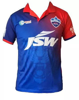 IPL Delhi Capitals 2022 Jersey / Shirt India DC Cricket T20 Daredevils TATA • £4.99