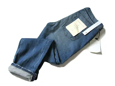 NWT Current/Elliott Selvedge Taper In Morrison Destroyed Relaxed Jeans 30 $348 • $72